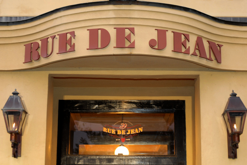 store front of 39 rue de jean, a downtown restaurant nominated for charleston's choice awards